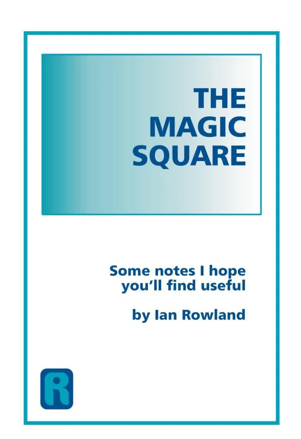 The Magic Square By Ian Rowland - Click Image to Close